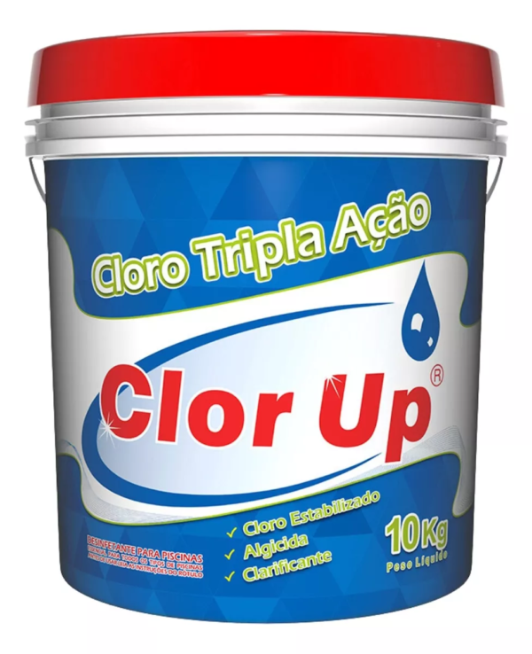 CLORO TRIPLA AÇÃO (905) 10KG - CLOR UP