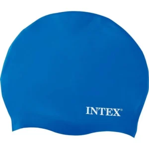 TOUCA DE NATAÇÃO COR AZUL - INTEX