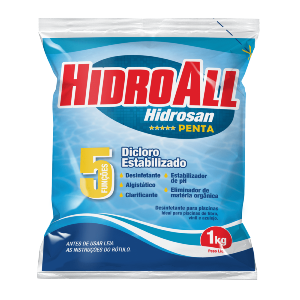 CLORO HIDROSAN PENTA 5X1 (1439) 1KG - HIDROALL