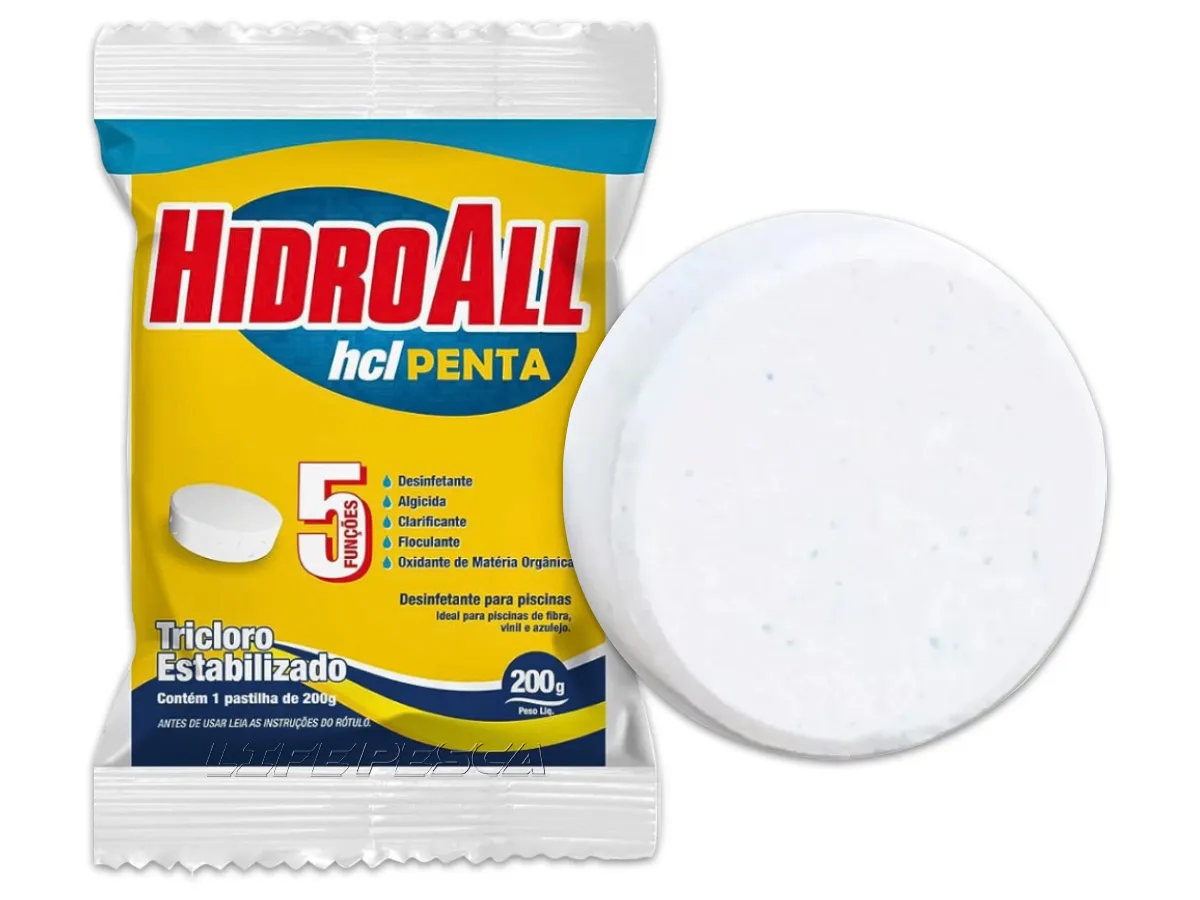 PASTILHA 5X1 (714) 200G - HIDROALL